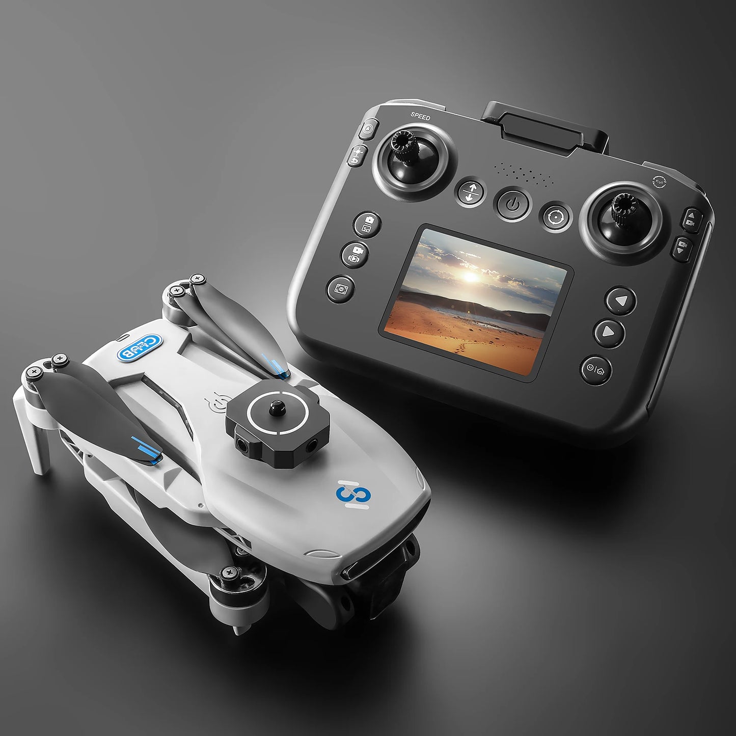 Endurance Brushless Drone Dual Cameras Foldable Quadcopter