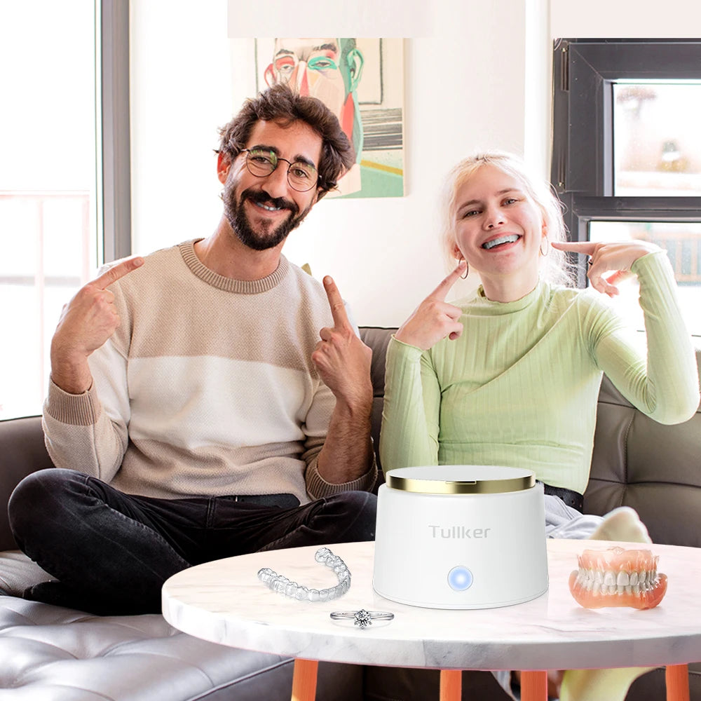 Tullker Ultrasonic Retainer Cleaner For Dentures Jewelry