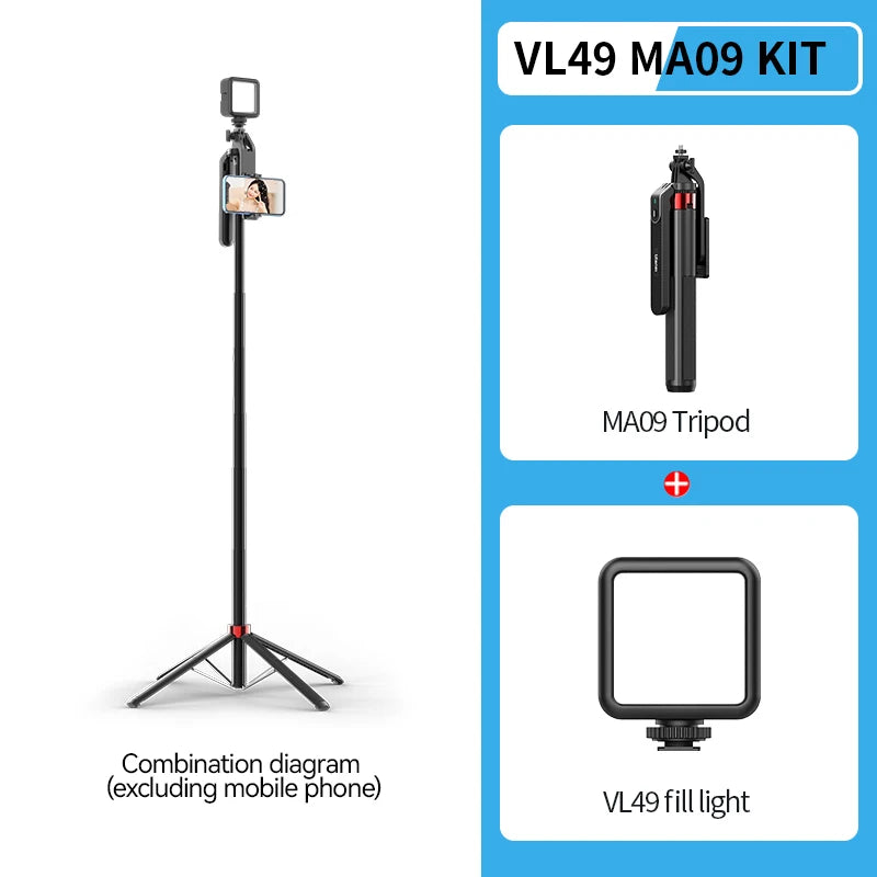 Ulanzi MA09 Smartphone Tripod Bluetooth Selfie Stick