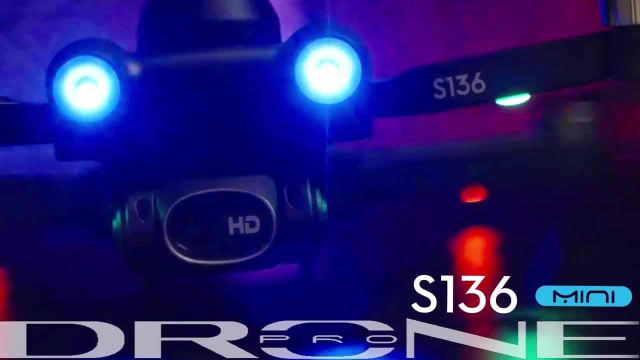 ZNLYRION GPS Drone 4K Foldable FPV Quadcopter with Return