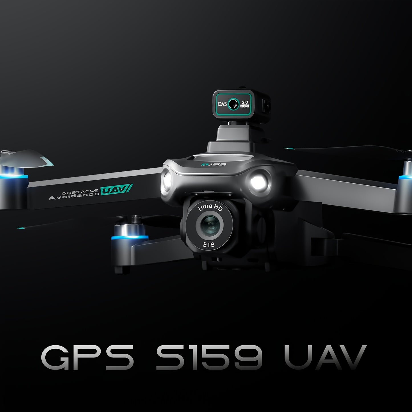 ZNLYRION GPS Drone With Dual Cameras Long Endurance S159
