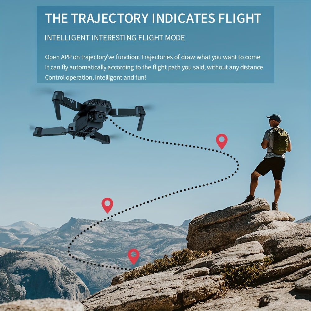 IKAUFEN 4K Camera Drone Foldable With Height Hold App