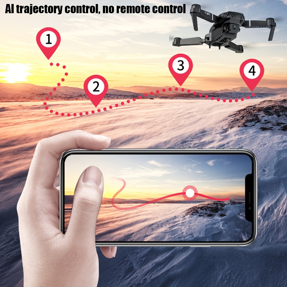 IKAUFEN 4K Camera Drone Foldable With Height Hold App