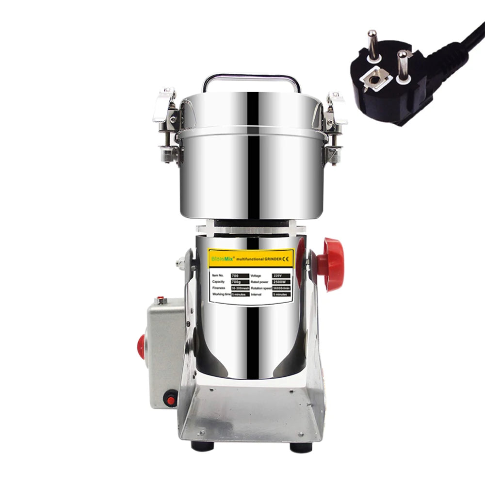 BioloMix 800G Electric Coffee Grinder Dry Food Mill Grains Spices Herbs Cereal Grinding Machine