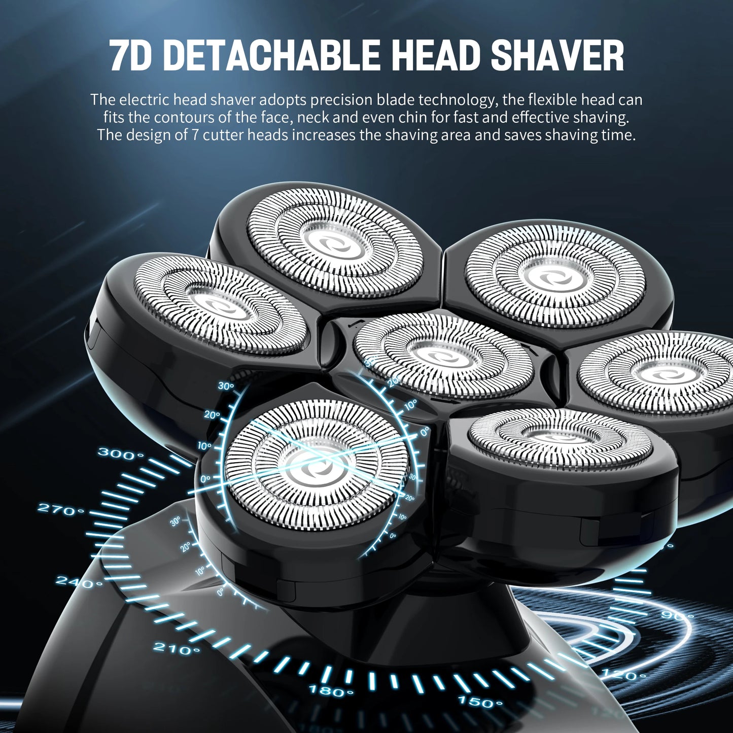 Sejoy Multifunctional Electric Shaver Kit For Men Wet Dry