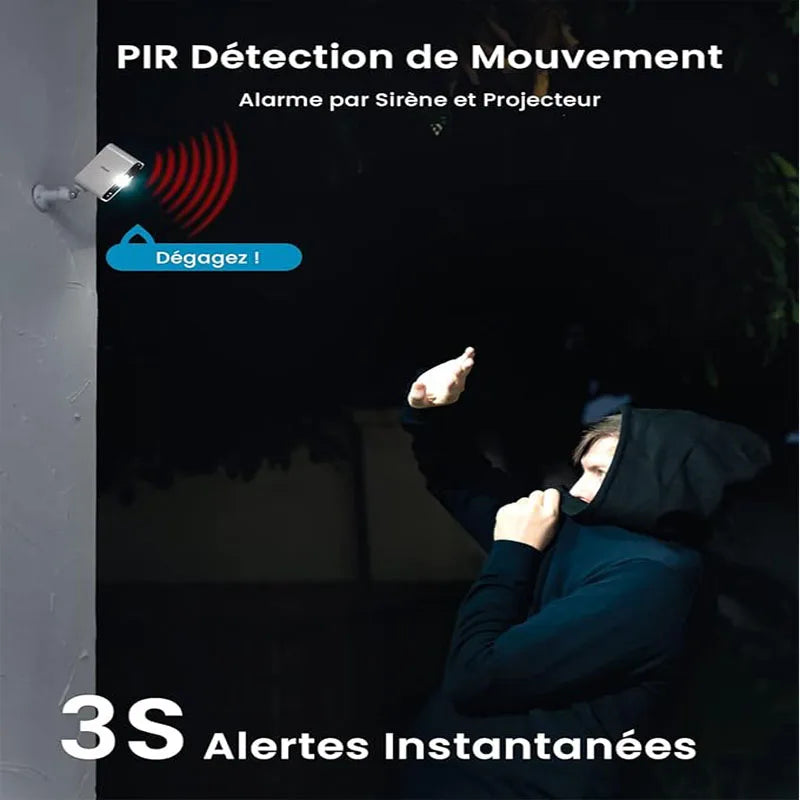 IeGeek 2 Pack 2K Wireless Surveillance Camera Night Vision