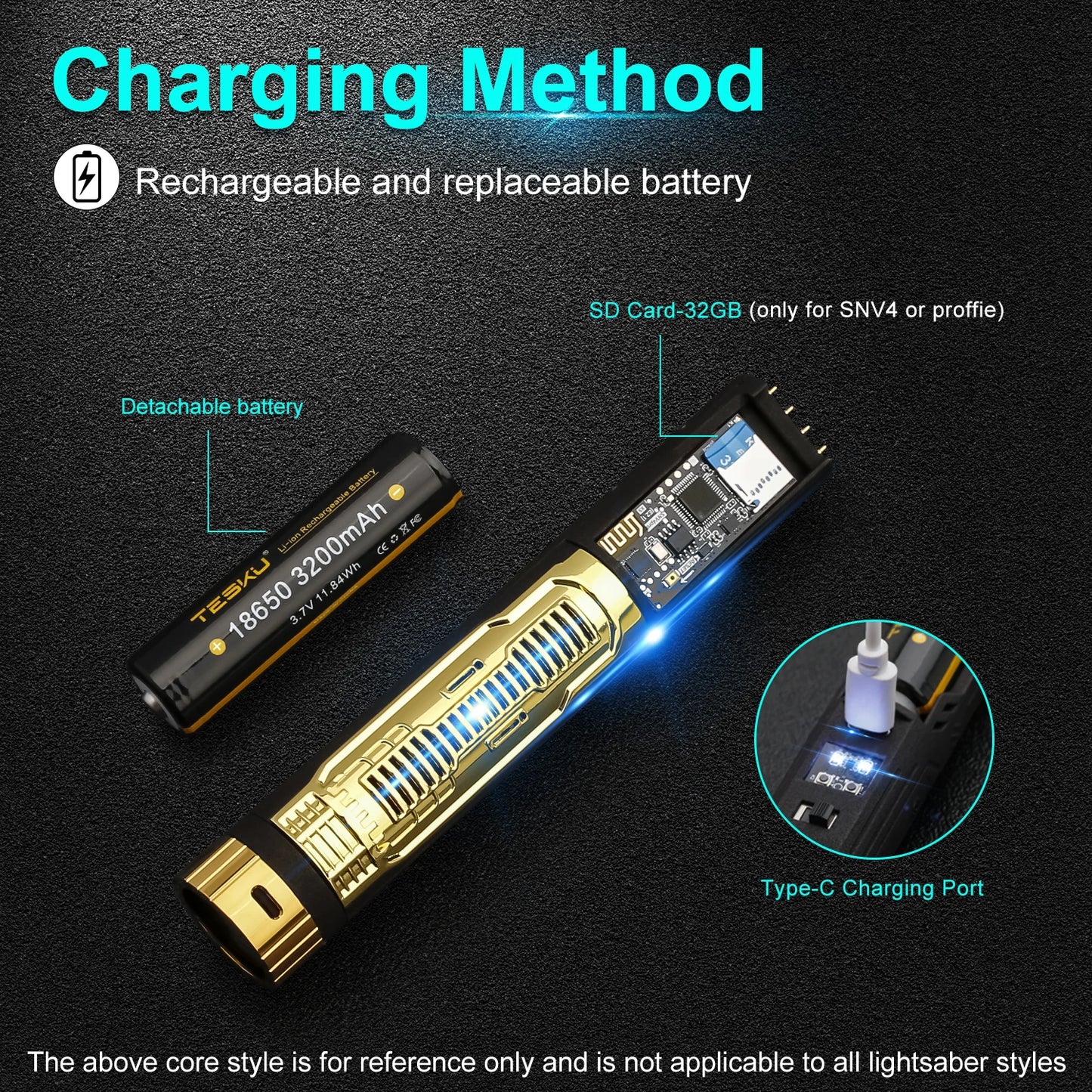 1977SaberFeastCN Anakin Lightsaber Neo Pixel Soundboard