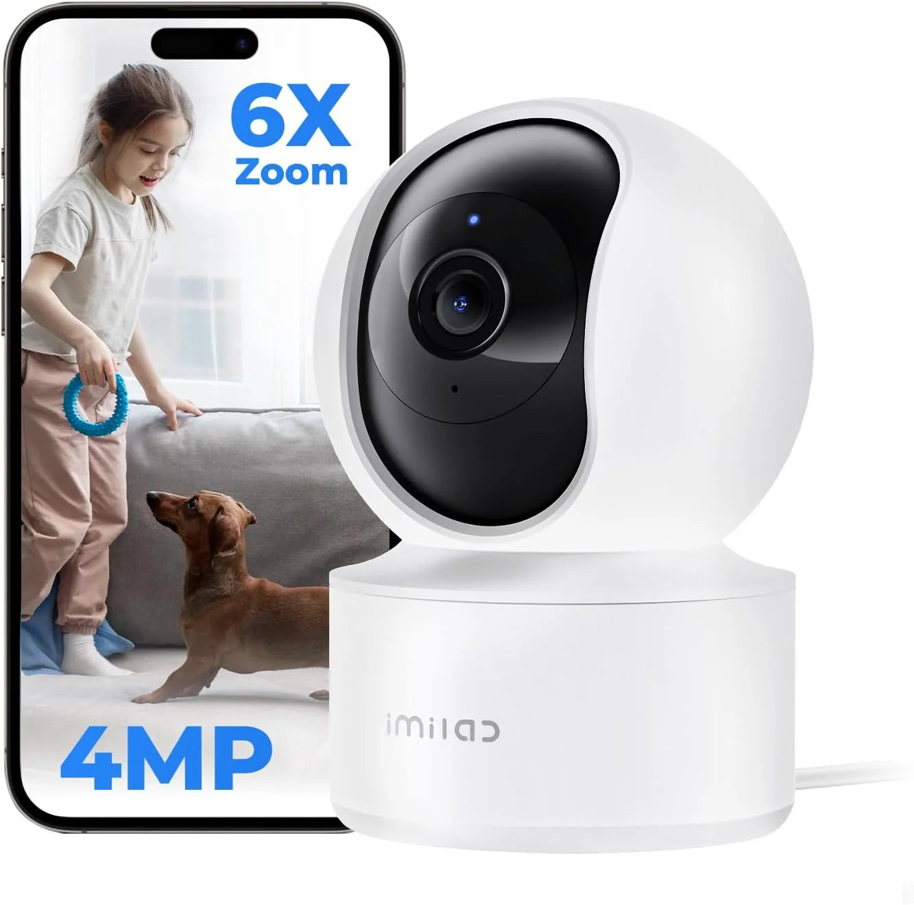 Imilab C21 2.5K IP Security Camera MiHome App 360 Vision