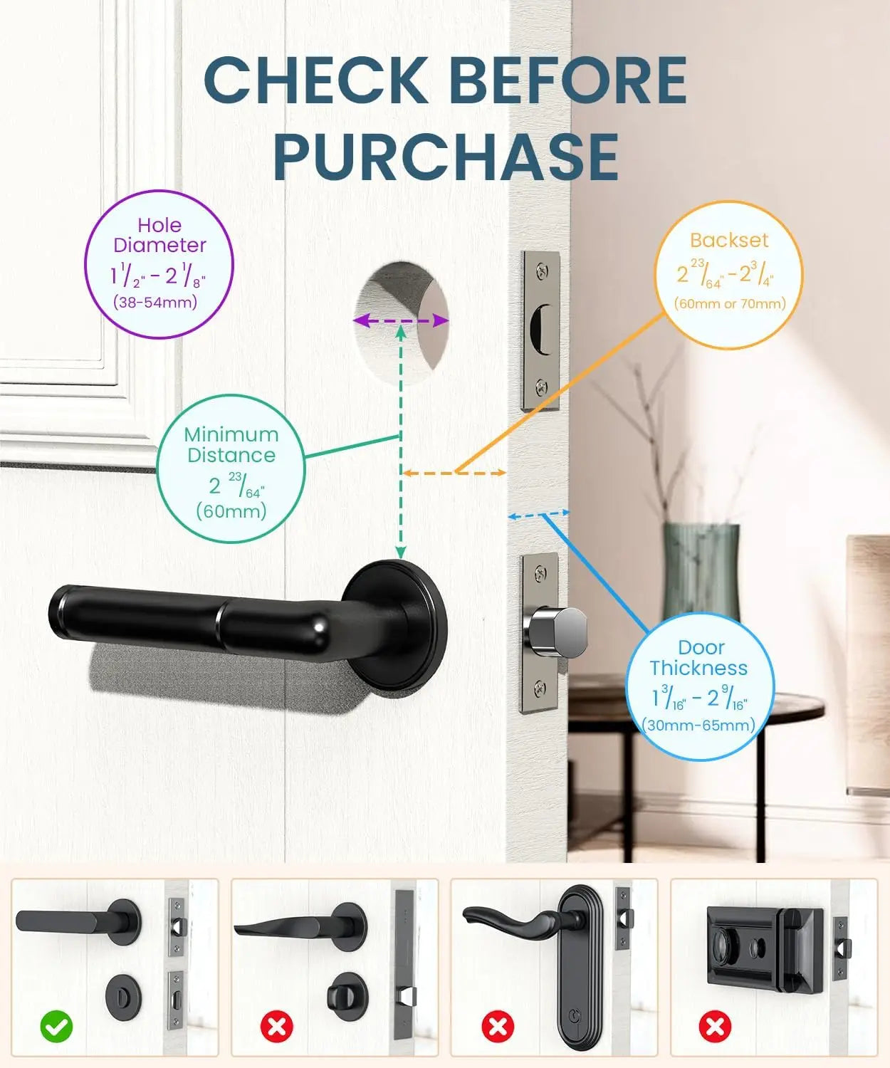 Fingerprint Smart Door Lock with Electronic Keypad Biometric Smart Digital Door Lock with Code Auto Lock