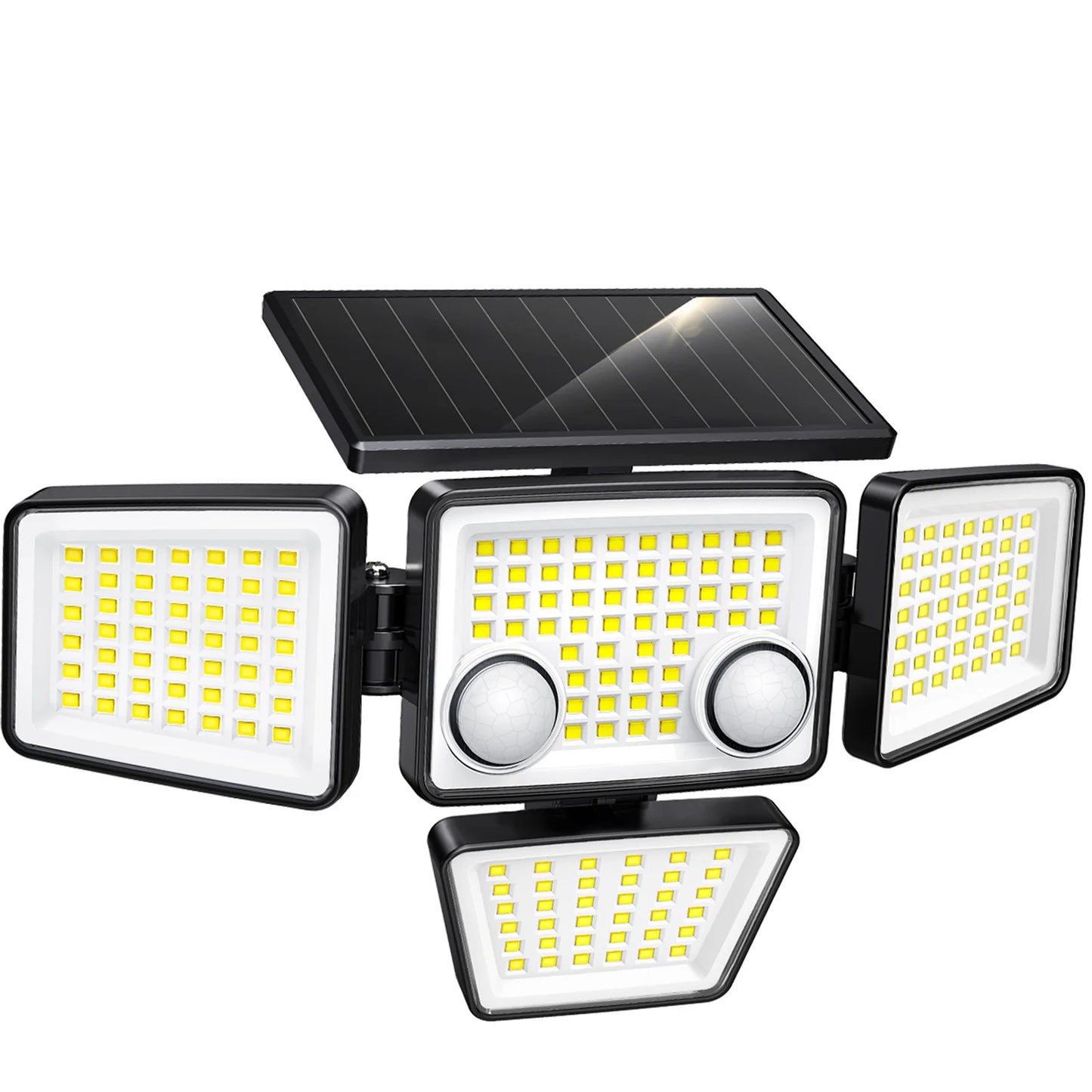 Solar Lights 3000LM 188 LED Motion Sensor Flood Lights