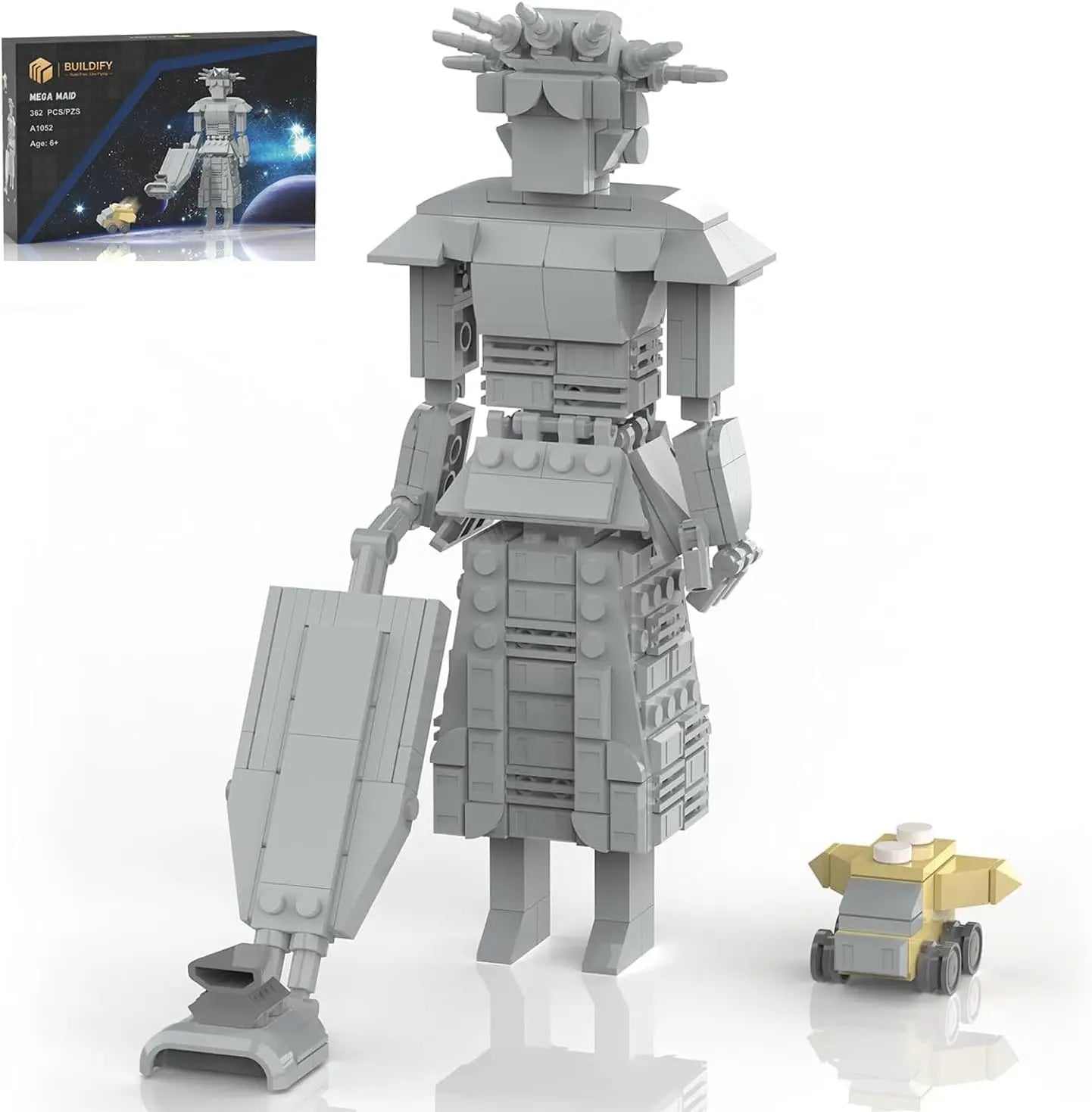 Space Mega Maid Robot Building Blocks Compatible With Lego