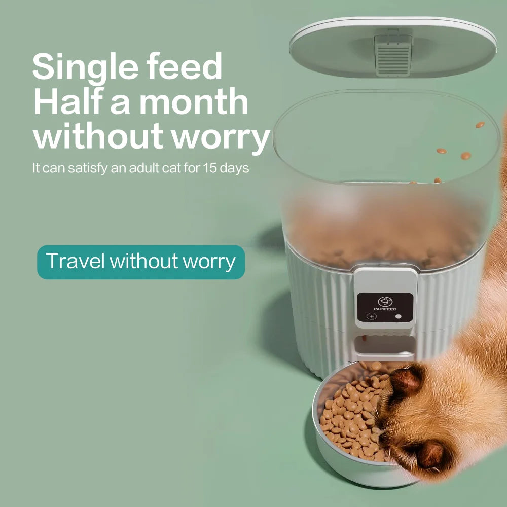 Papifeed Smart Cat And Dog Automatic Feeder WiFi Enabled
