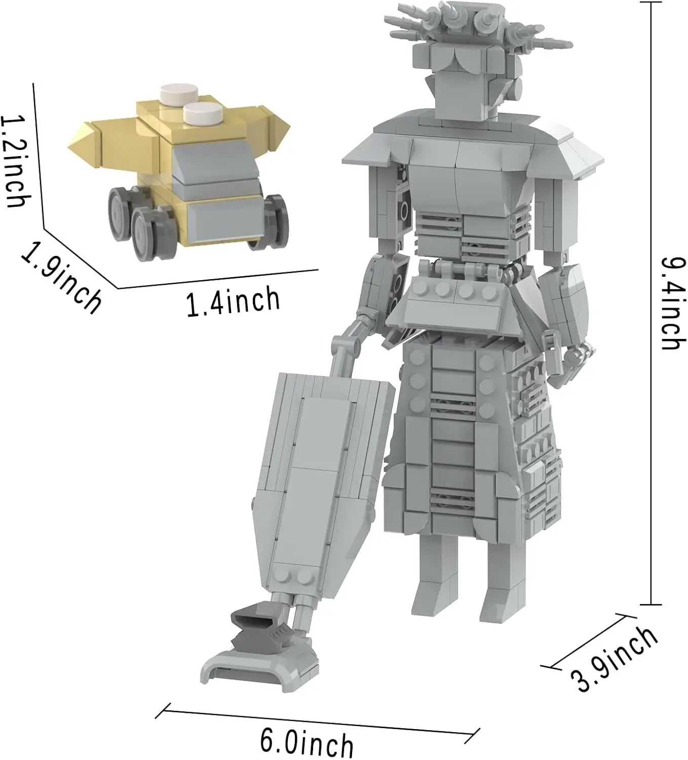 Space Mega Maid Robot Building Blocks Compatible With Lego