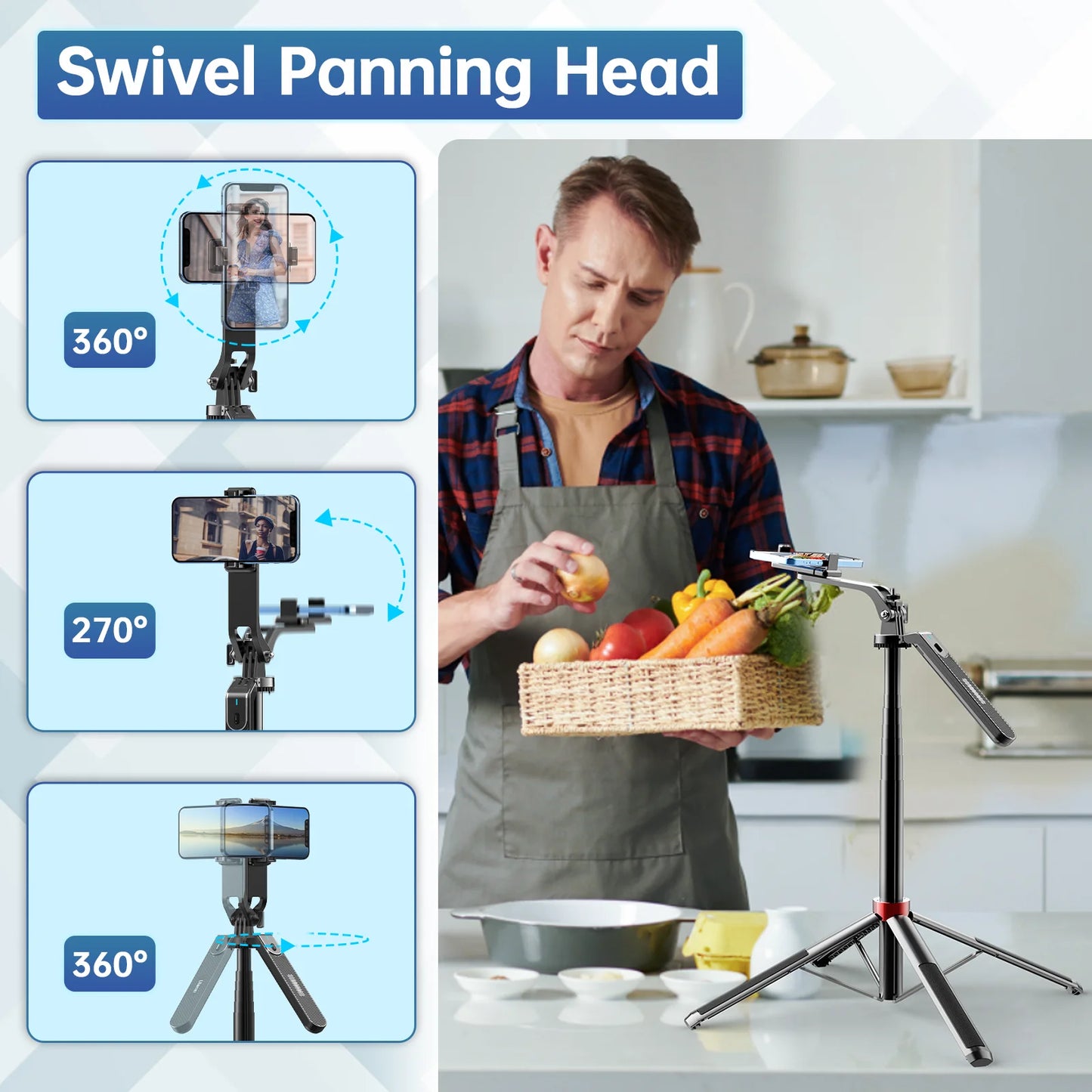 Ulanzi MA09 Smartphone Tripod Bluetooth Selfie Stick