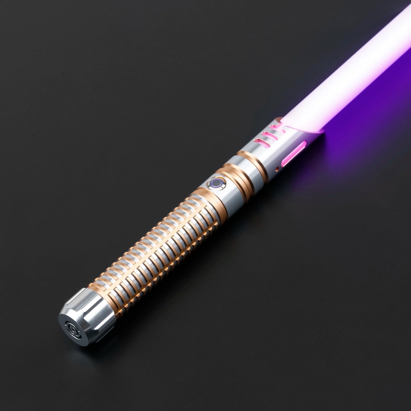 Txqsaber Neo Pixel Heavy Dueling RGB Lightsaber Metal Hilt Smooth Swing Christmas Cosplay Jedi Luminous Laser Sword Kids Toy