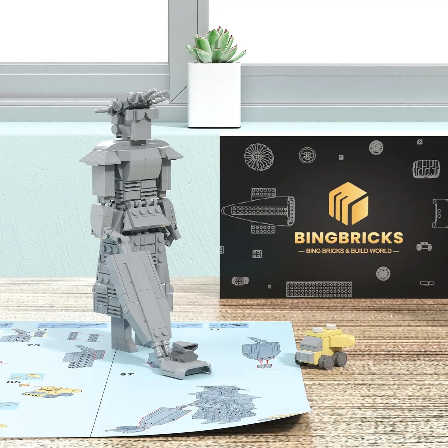 Space Mega Maid Robot Building Blocks Compatible With Lego