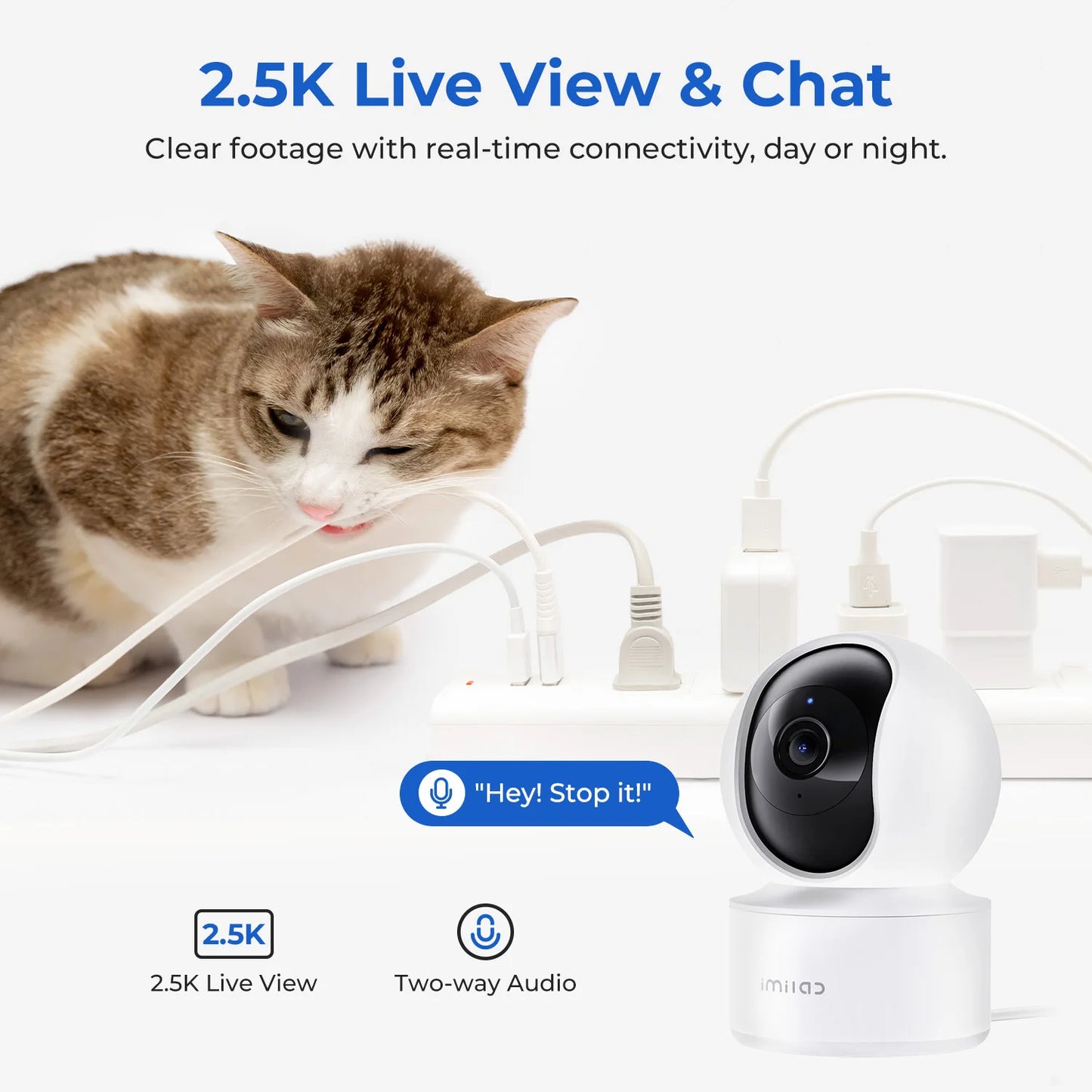 Imilab C21 2.5K IP Security Camera MiHome App 360 Vision
