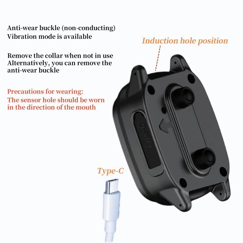YHLC Automatic Anti Barking Collar Rechargeable Training