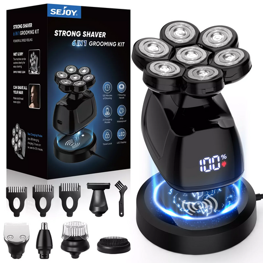 Sejoy Multifunctional Electric Shaver Kit For Men Wet Dry