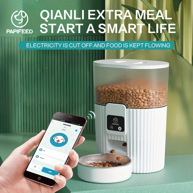 Papifeed Smart Cat And Dog Automatic Feeder WiFi Enabled