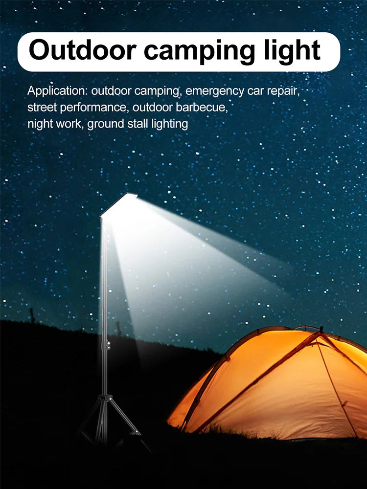 USB Rechargeable Camping Light Tripod 1680 Lumen Work Light