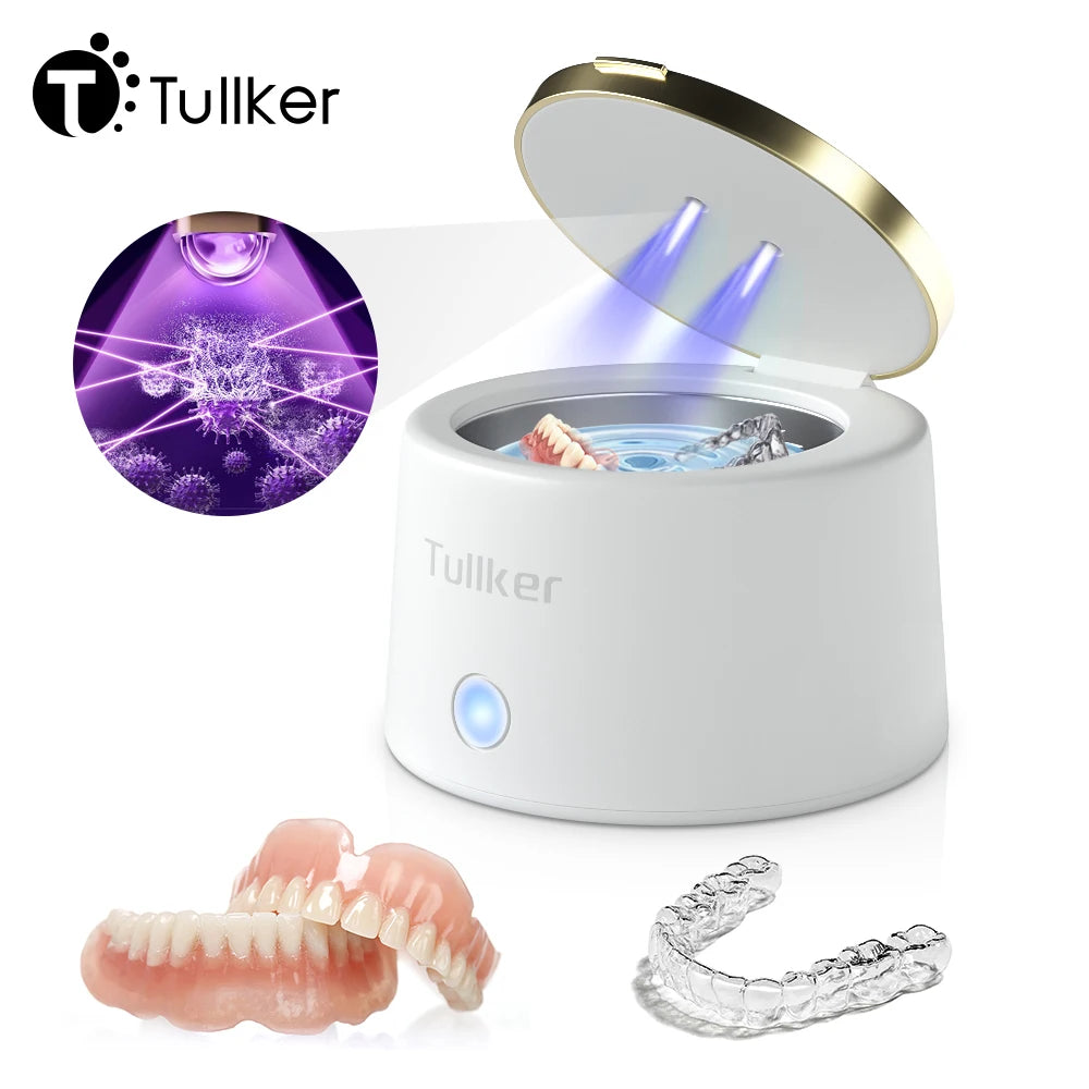 Tullker Ultrasonic Retainer Cleaner For Dentures Jewelry