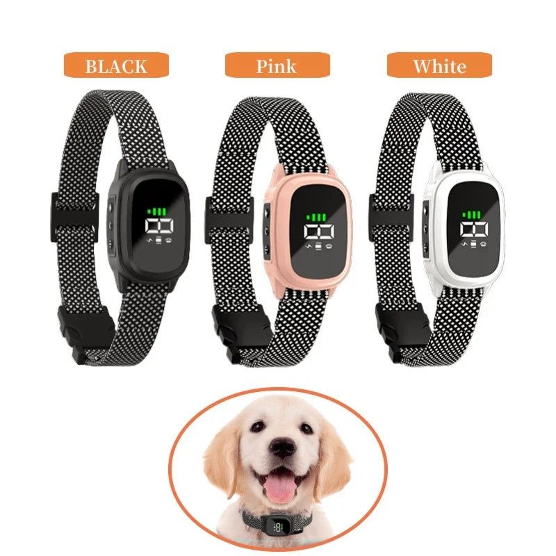 YHLC Automatic Anti Barking Collar Rechargeable Training