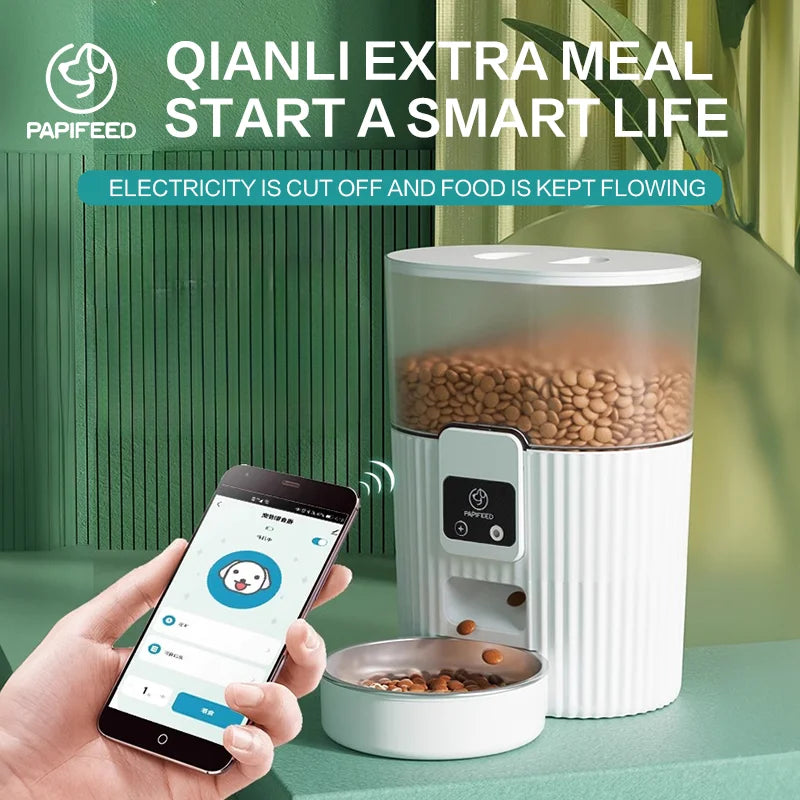 Papifeed Smart Cat And Dog Automatic Feeder WiFi Enabled