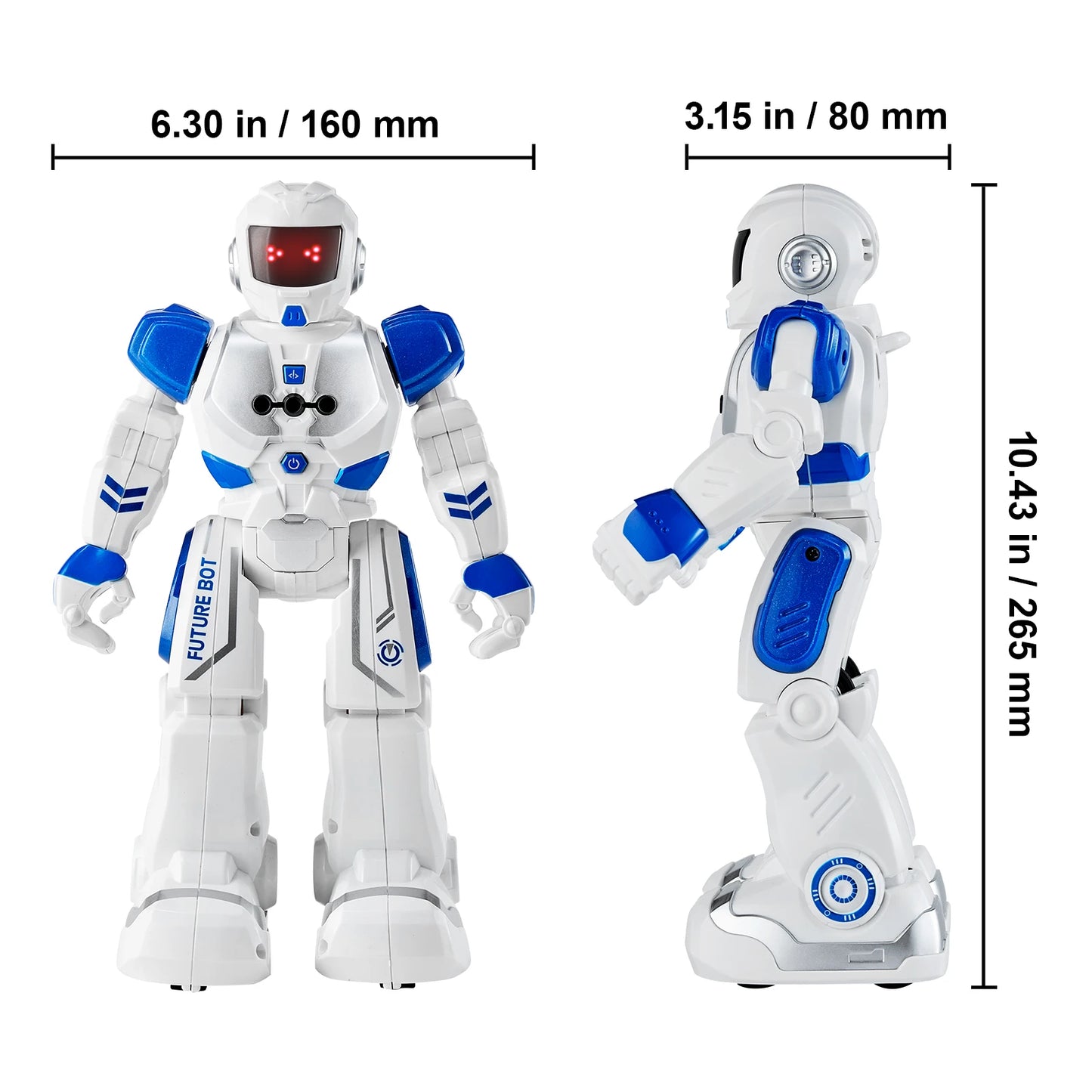 Vevor RC Robot Action Walking Singing Dancing Figure Gesture Sensor Toy for Kids Age 3 and Up Birthday Gift