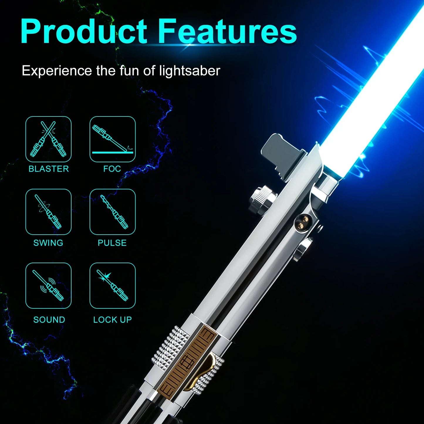 1977SaberFeastCN Anakin Lightsaber Neo Pixel Soundboard