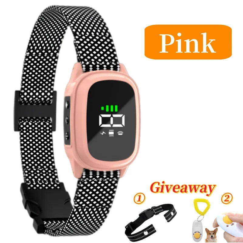 YHLC Automatic Anti Barking Collar Rechargeable Training