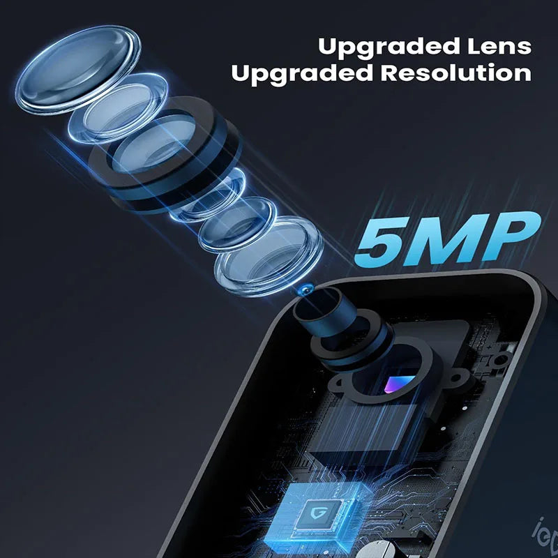 IeGeek 2K 3MP WiFi Solar Security Camera Outdoor Wireless