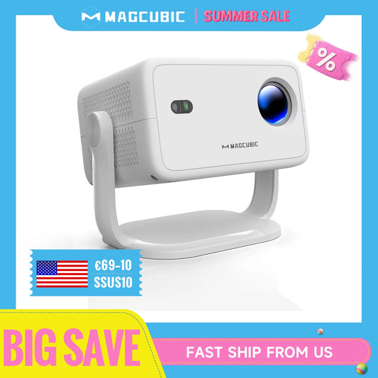 Magcubic 650 ANSI L018 Projector 4K Native 1080P Auto Focus