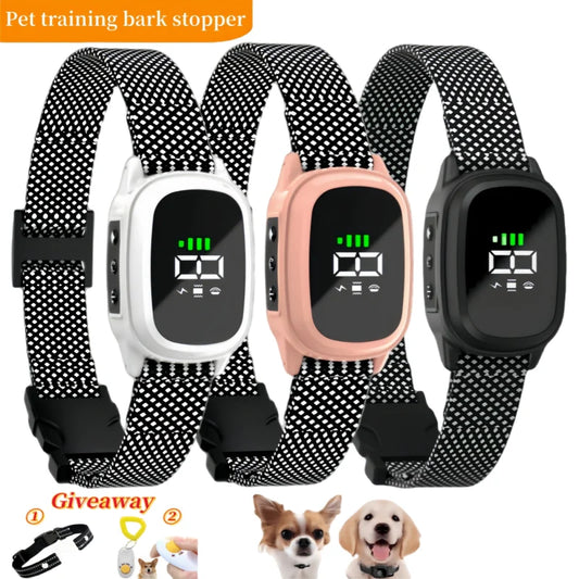 YHLC Automatic Anti Barking Collar Rechargeable Training