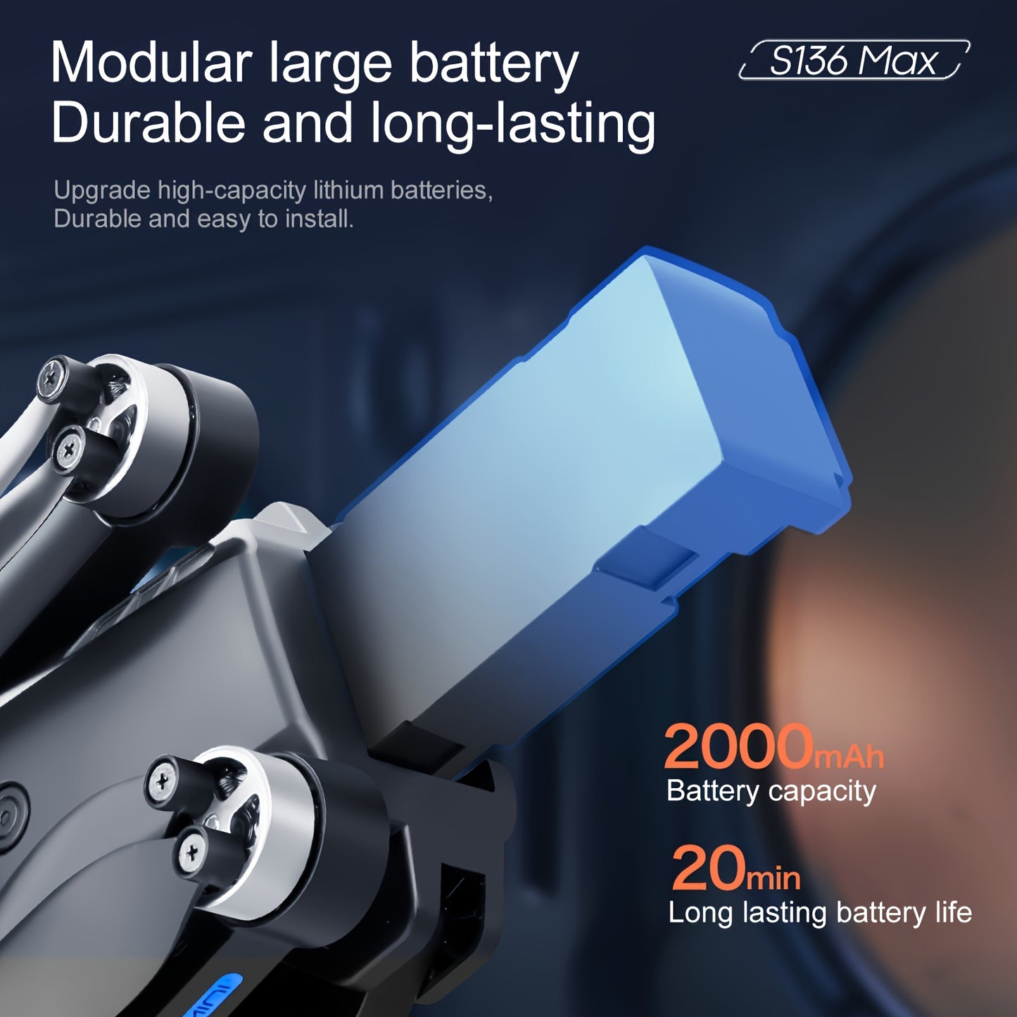 ZNLYRION GPS Drone 4K Foldable FPV Quadcopter with Return